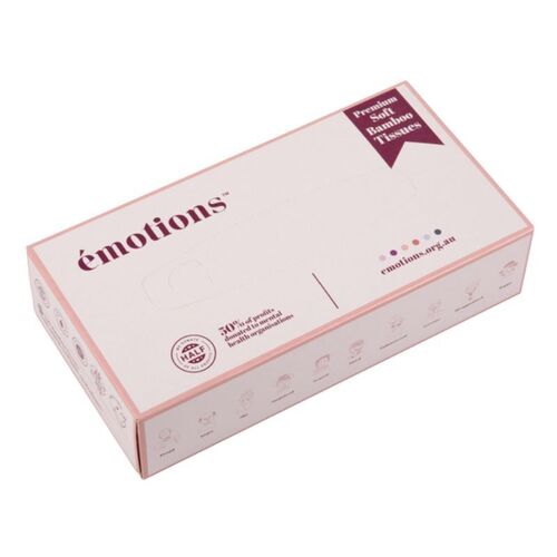 Pallet Price: Emotions 100% Bamboo Tissues - 12 boxes