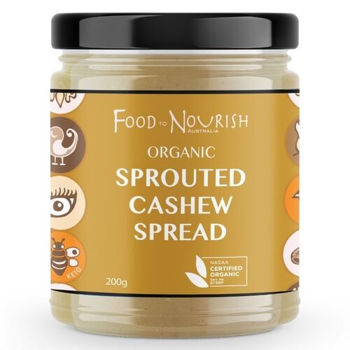 Food to Nourish Sprouted Cashew Spread 225g