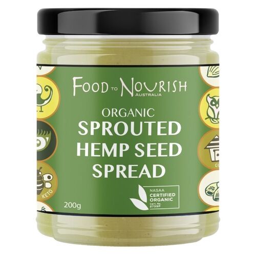 Food to Nourish Sprouted Hemp Seed Spread 200g