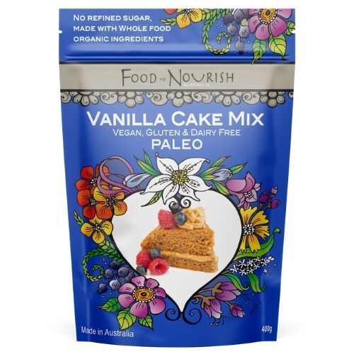 Food to Nourish Divine Vanilla Cake Mix 400g