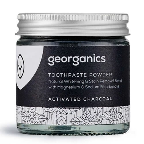 Georganics Natural Toothpaste Powder ~ Charcoal 60ml
