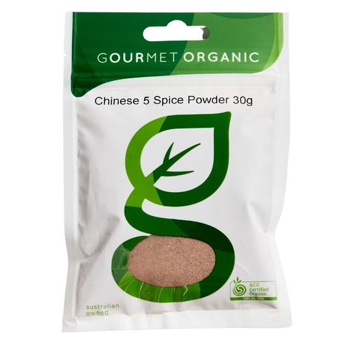 Gourmet Organic Chinese 5 Spice Powder 30g [Shortdated BBD: May-26]
