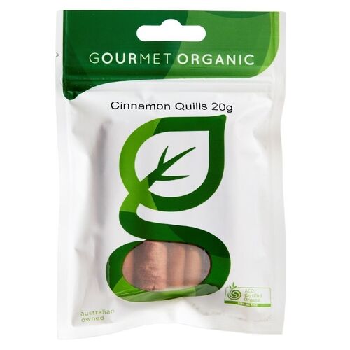 Gourmet Organic Cinnamon Quills 20g