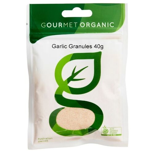 Gourmet Organic Garlic Granules 40g