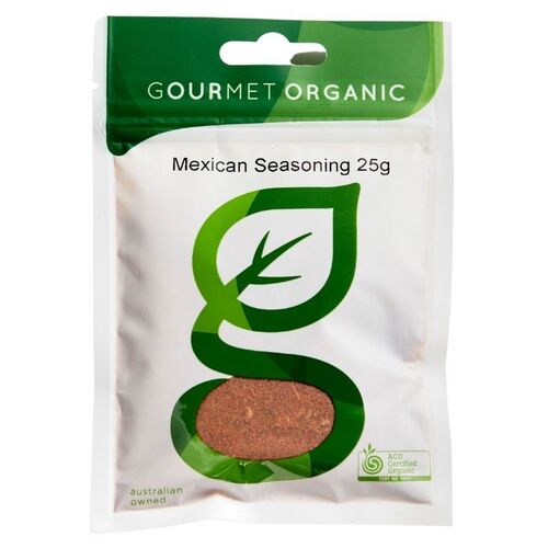 Gourmet Organic Mexican Seasoning 25g