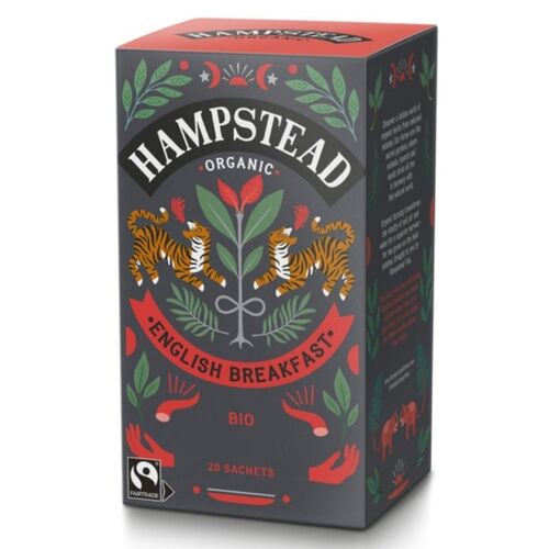 Hampstead Tea English Breakfast (Organic)  ~ 20 Tea Bags