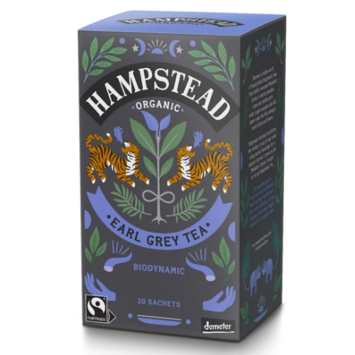 Hampstead Tea Divine Earl Grey (Organic) ~ 20 Tea Bags