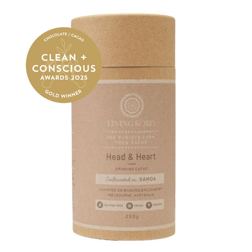 Living Koko Head & Heart Drinking Cacao (100%) 250g