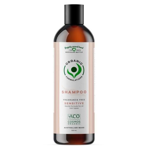 Organic Formulations Sensitive Shampoo (Certified Organic) 500ml