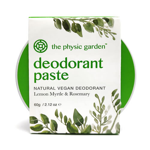 The Physic Garden Lemon Myrtle Deodorant ~ 60g