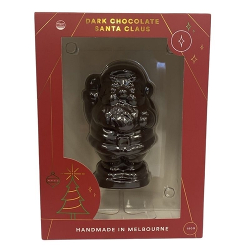 Ratio Cocoa Roasters Dark Chocolate Santa (Vegan) ~ 150g [Shortdated BBD: Dec-25]
