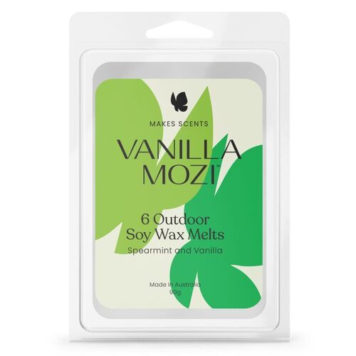 Vanilla Mozi Outdoor Melts 90g 6 Pack