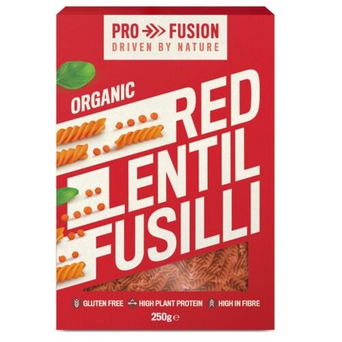 Profusion Red Lentil Fusilli (Organic) ~ 250g